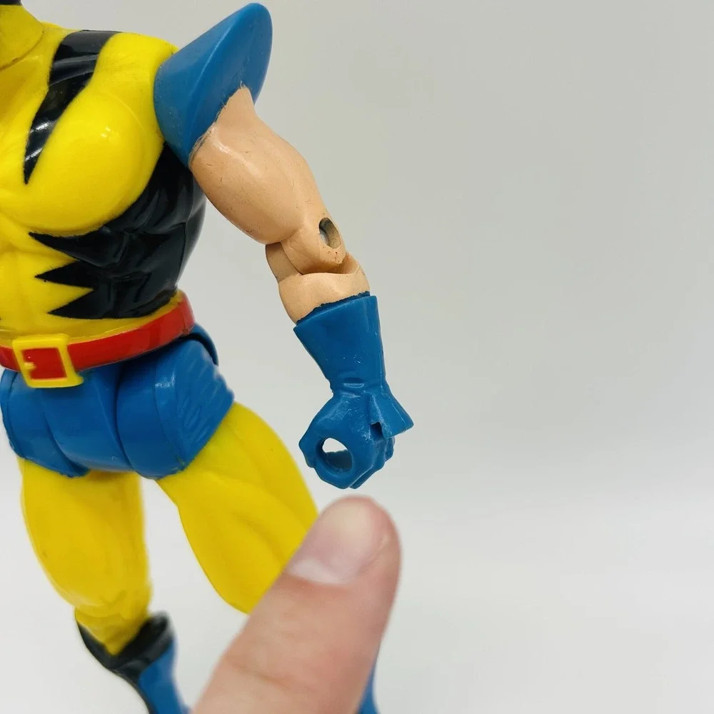 VINTAGE Wolverine Action Figure Toy Biz Deluxe 10 inch 1993 Marvel Uncanny X-Men